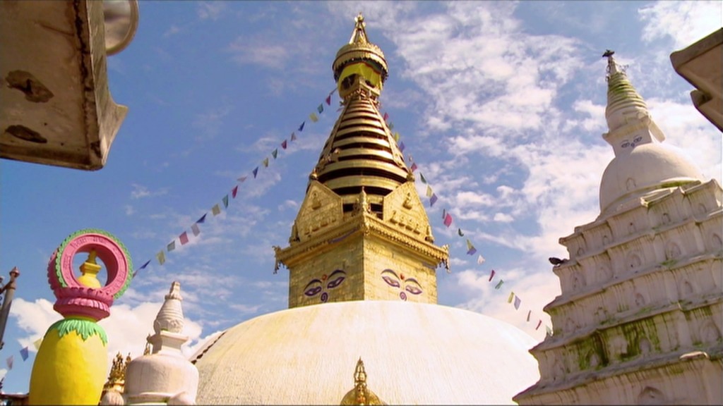 Bild: Kloster in Nepal
