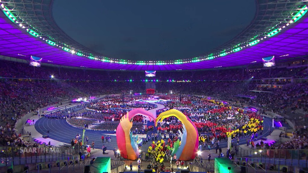 Foto: Eröffnung der Special Olympics