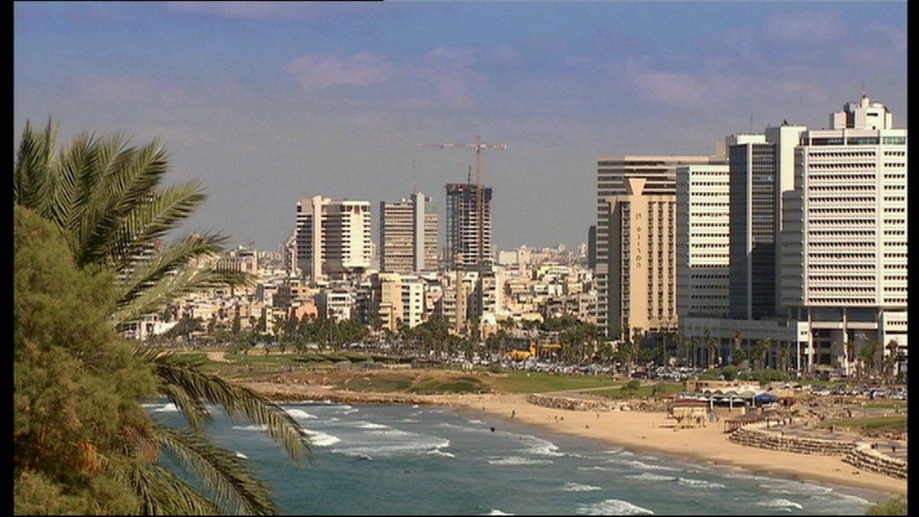 Foto: Strand von Tel Aviv