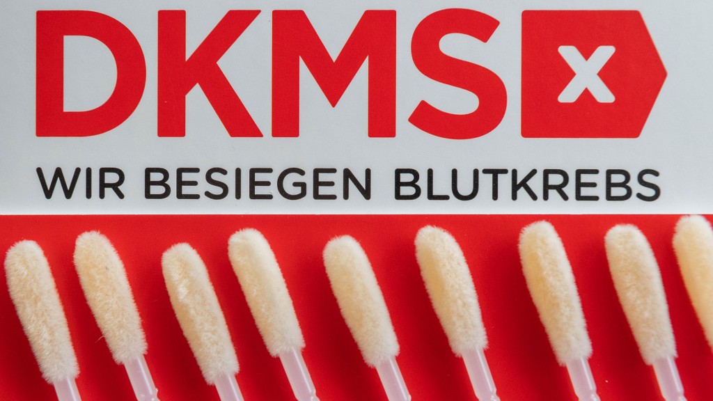 Logo und Motto der DKMS