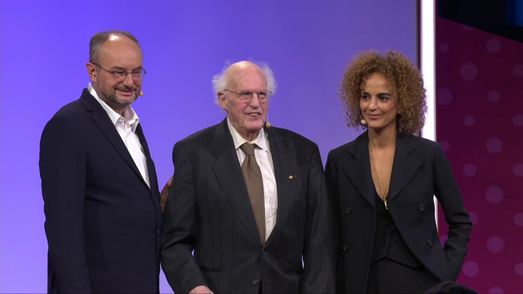 Foto: Georges-Arthur Goldschmidt und Leïla Slimani