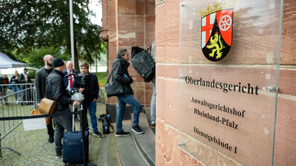 Eingangsbereich Oberlandesgericht Koblenz