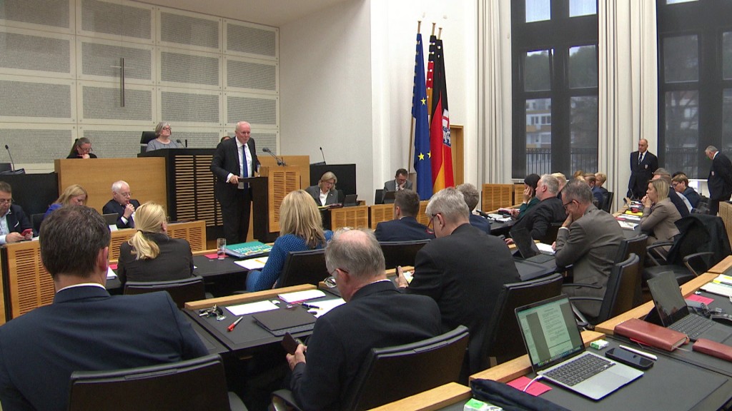 Foto: Landtag zu Haushaltsdebatte