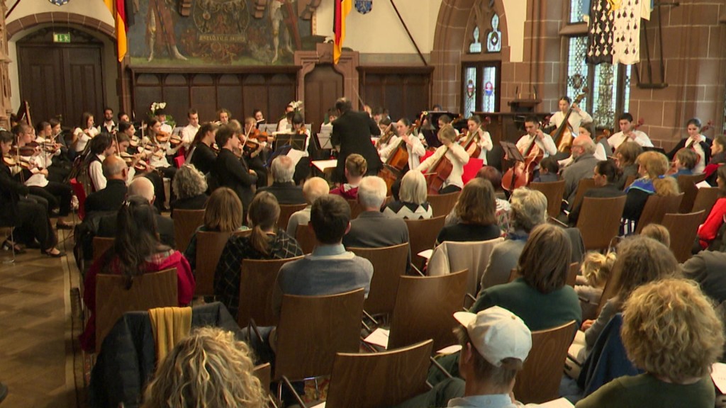 Foto: Konzert von saarländischen und georgischen Schülern