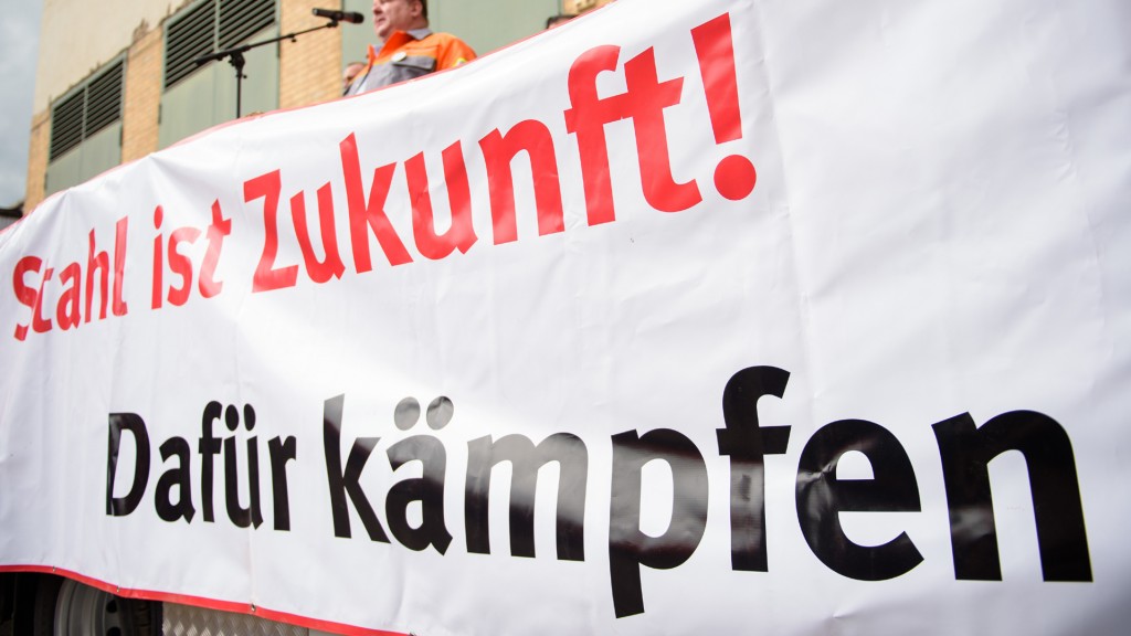 Foto: Banner mit der Aufschrift 