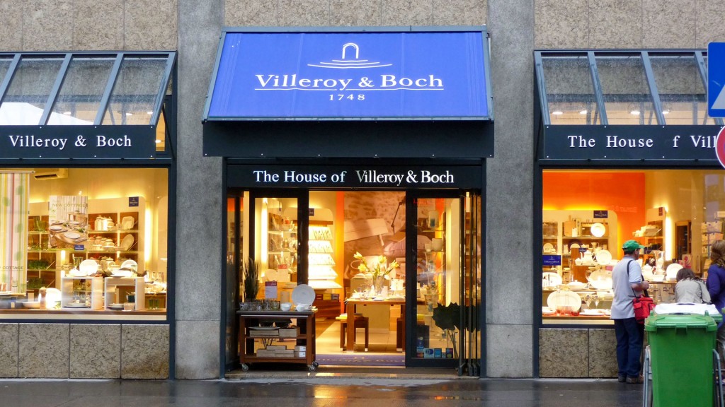 Foto: Ein Geschäft von Villeroy & Boch