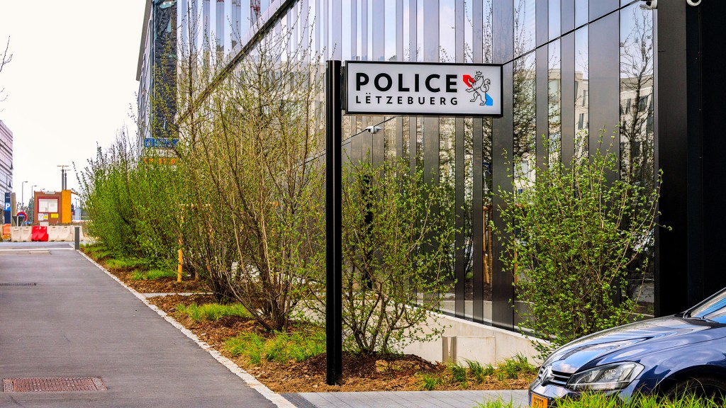Polizeistation in Luxemburg