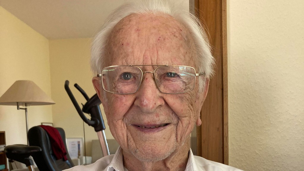 Der 101-jährige Werner Beaumont