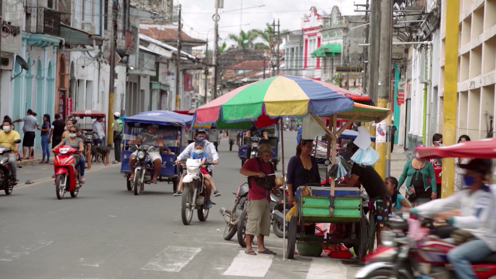 Straße in Peru