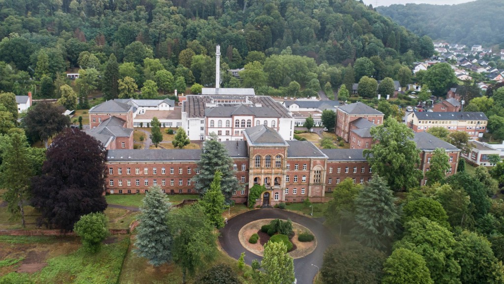 Luftaufnahme der SHG Klinik in Merzig