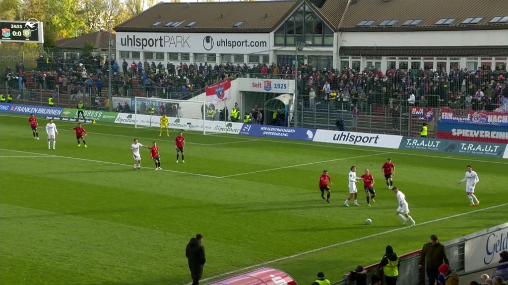 Foto: unterhaching gegen Aue