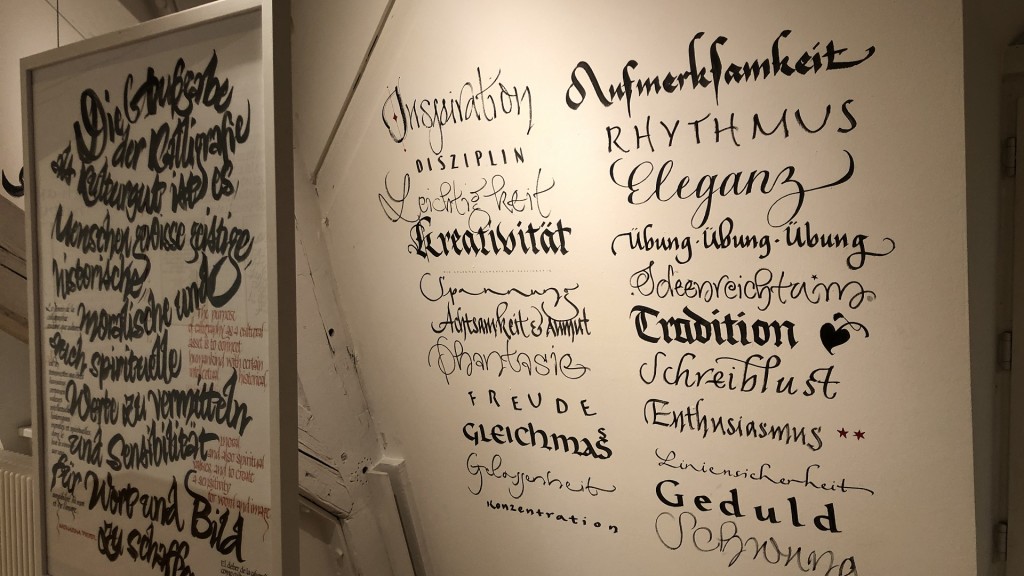 Abenteuer Schrift Ausstellung im Zeitungsmuseum Wadgassen