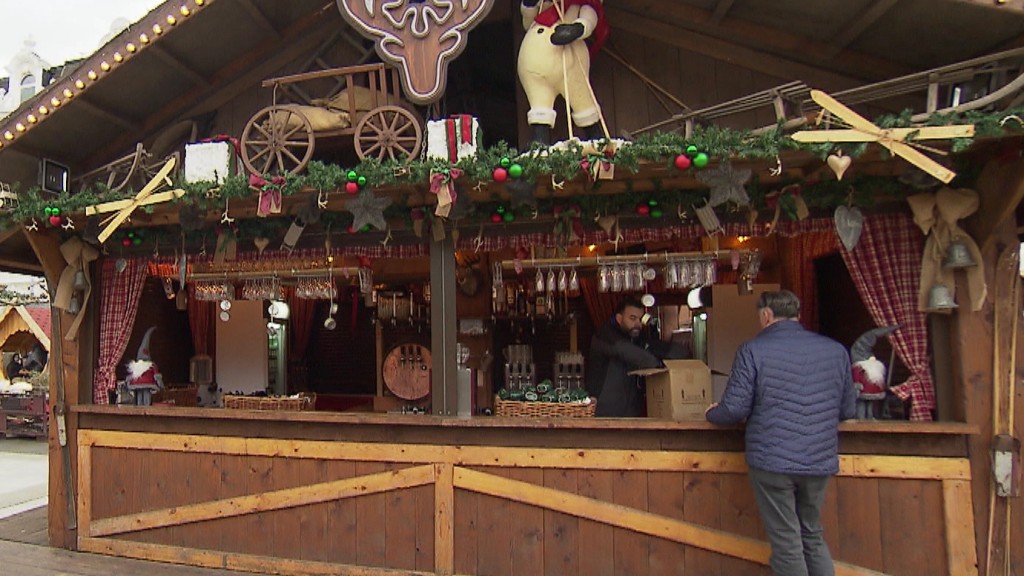 Weihnachtsmarktstand