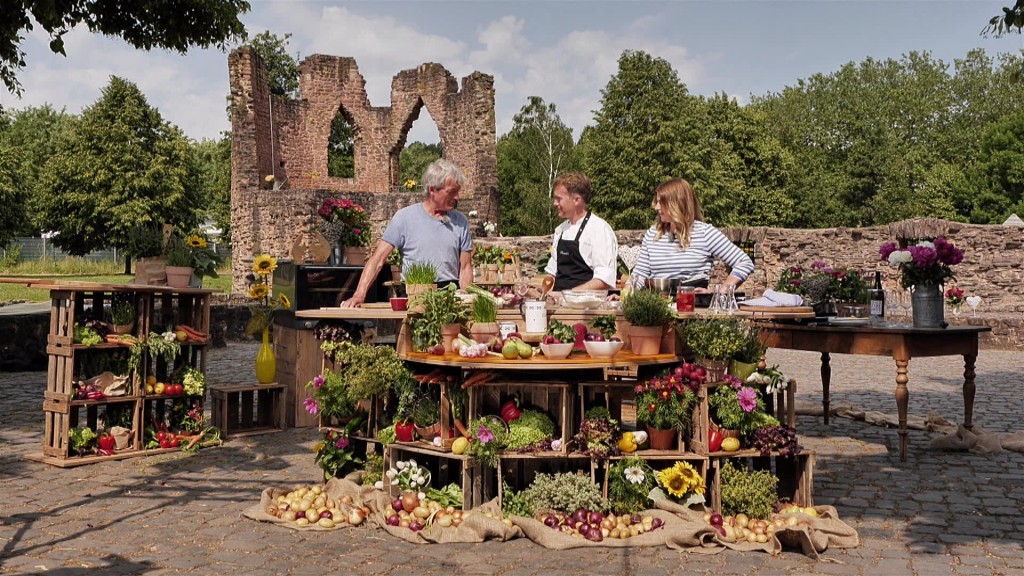 Foto: Das Team von Mit Herz am Herd vor der Burgruine Köllerbach