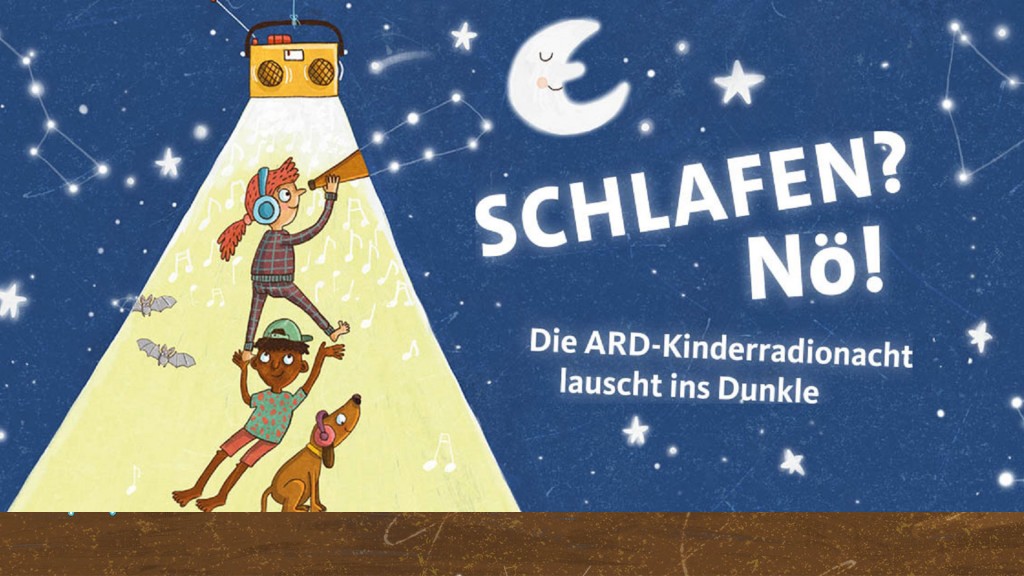 Schlafen? Nö! Die ARD Kinderradionacht 2023 lauscht ins Dunkle