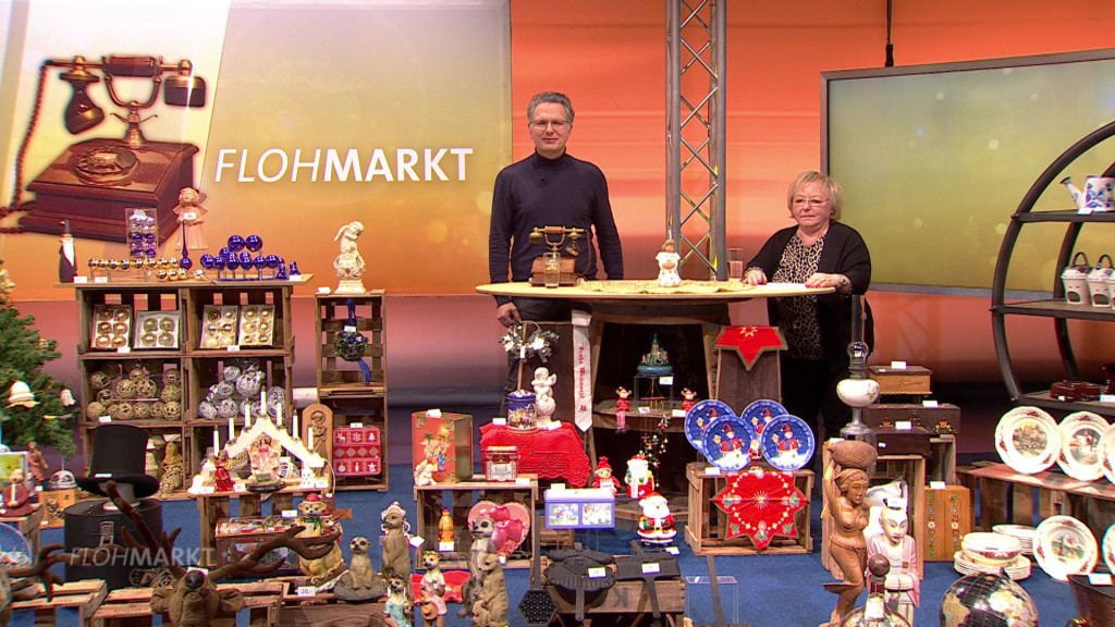 Foto: Michael Friemel und Rosemarie Matheis im Studio
