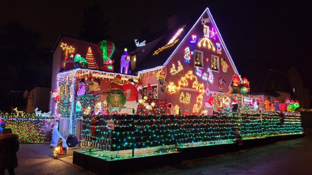 Weihnachtshaus in Völklingen