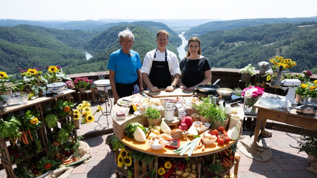 Foto: Das Kochteam an der Cloef