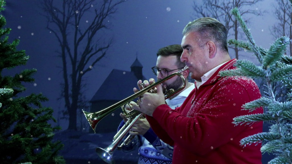 Foto: Zwei Männer mit Blasinstrumenten