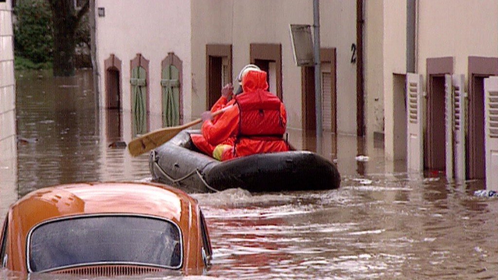 Das Hochwasser vom 20.12.93 in Blieskastel