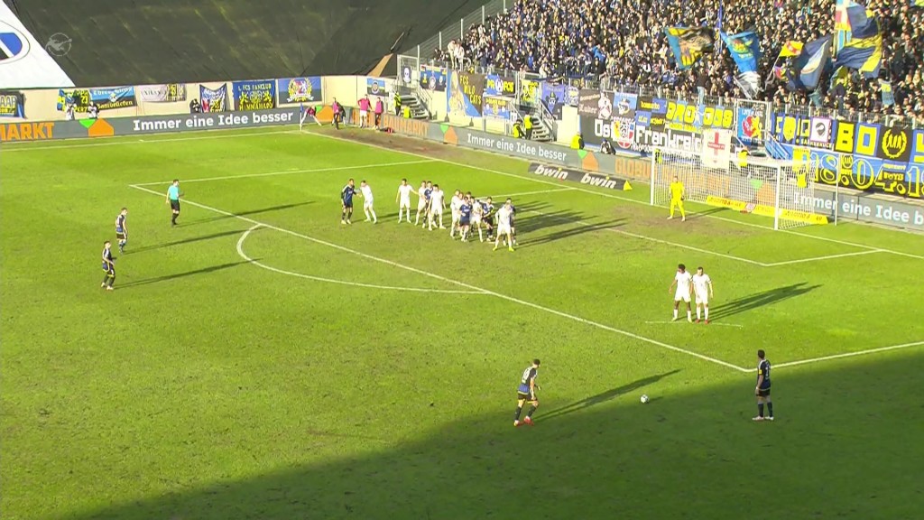 Foto: Standbild aus dem Spiel des FC Saarbrücken gegen Ingolstadt