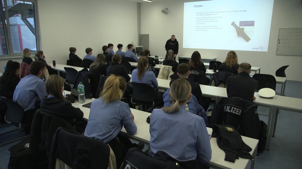 Foto: Polizisten in der Ausbildung