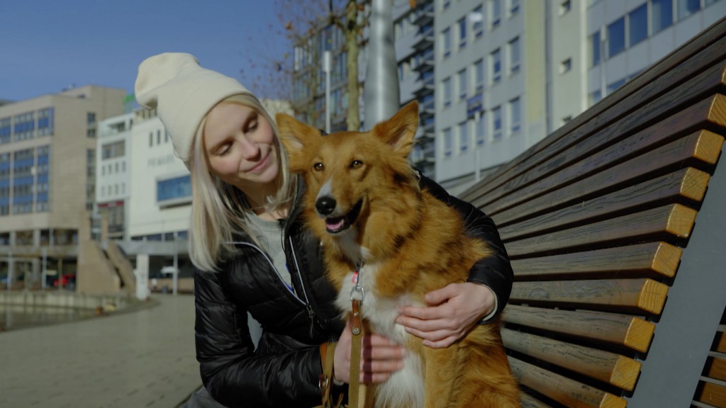 Foto: Janalea mit Hund