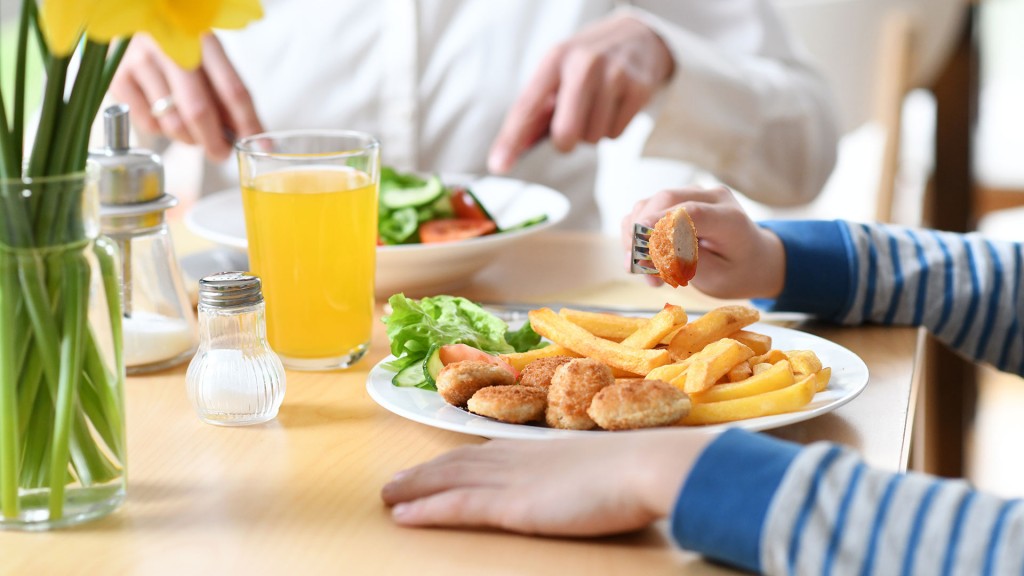 Mit Kindern essen