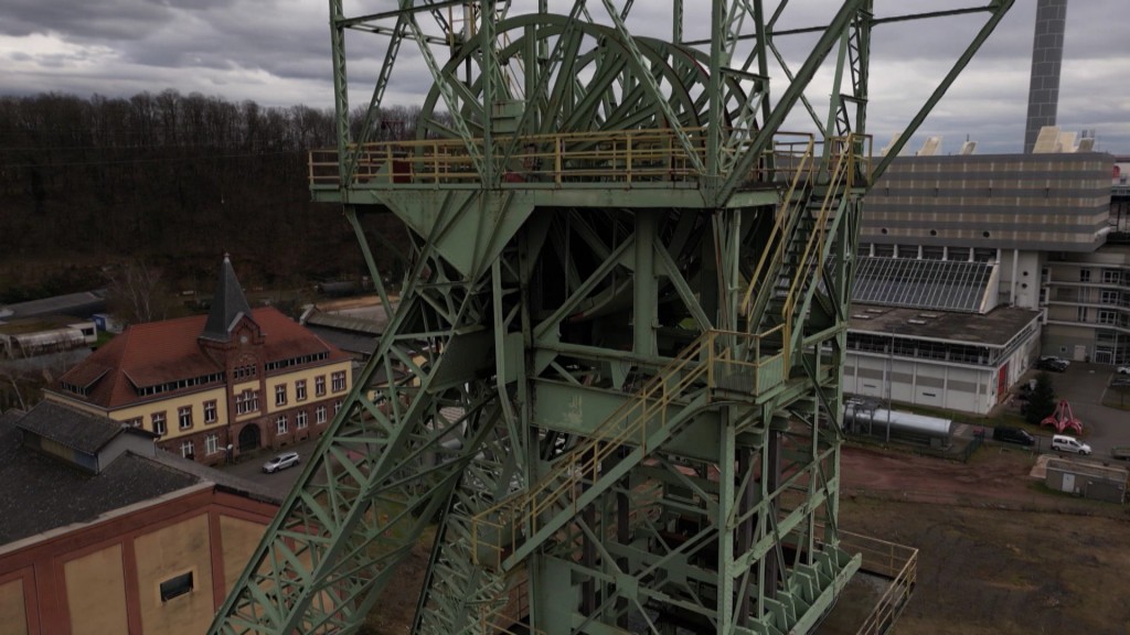 Foto: Ein alter Förderturm