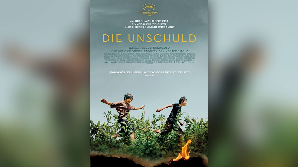 Filmposter: Die Unschuld von Hirokazu Kore-eda 