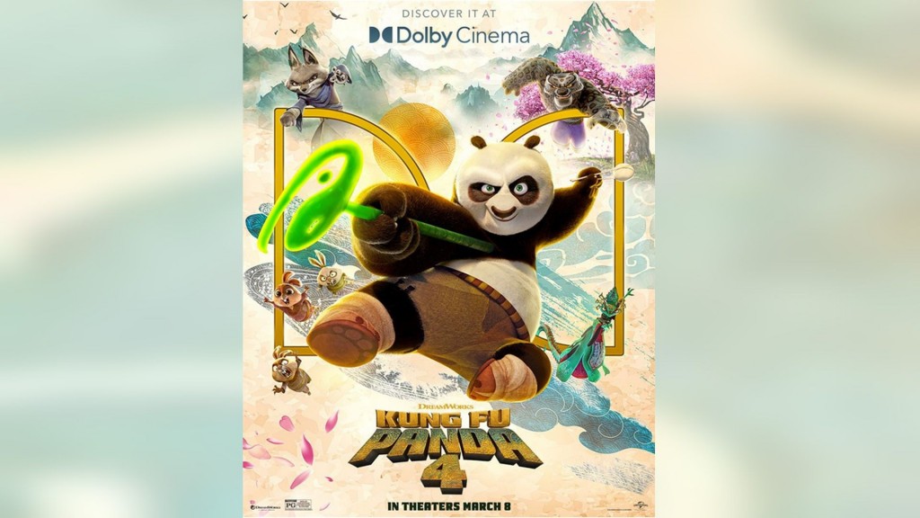 Filmplakat Kung Fu Panda 4