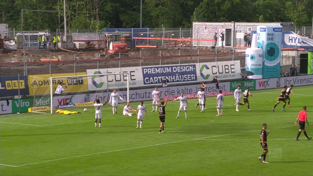 Foto: SV Elversberg gegen Karlsruher SC