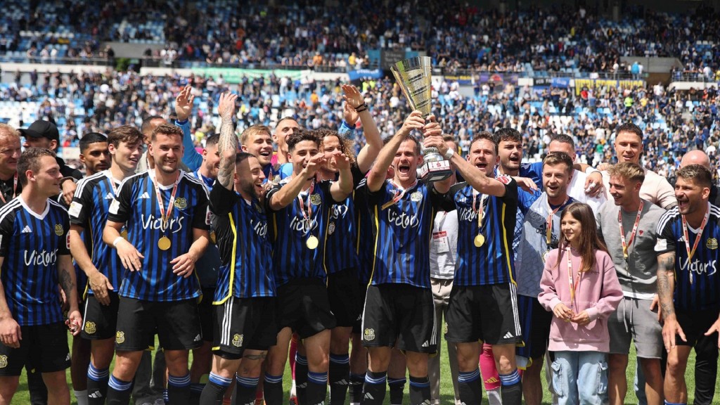 Foto: Der 1. FC Saarbrücken gewinnt den Saarlandpokal 2023/24.