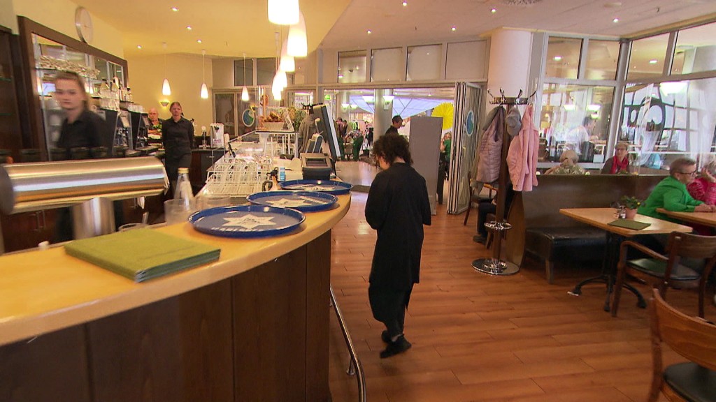 Foto: Im Café Zauberlehrling in Homburg
