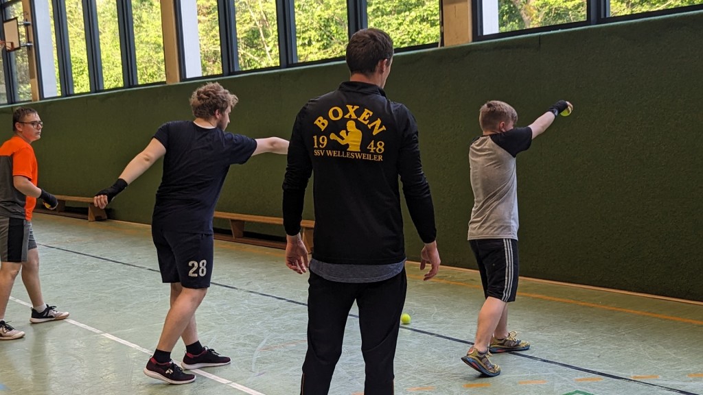 Inklusives Boxtraining in Wellesweiler