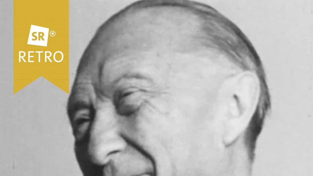 Porträt von Konrad Adenauer