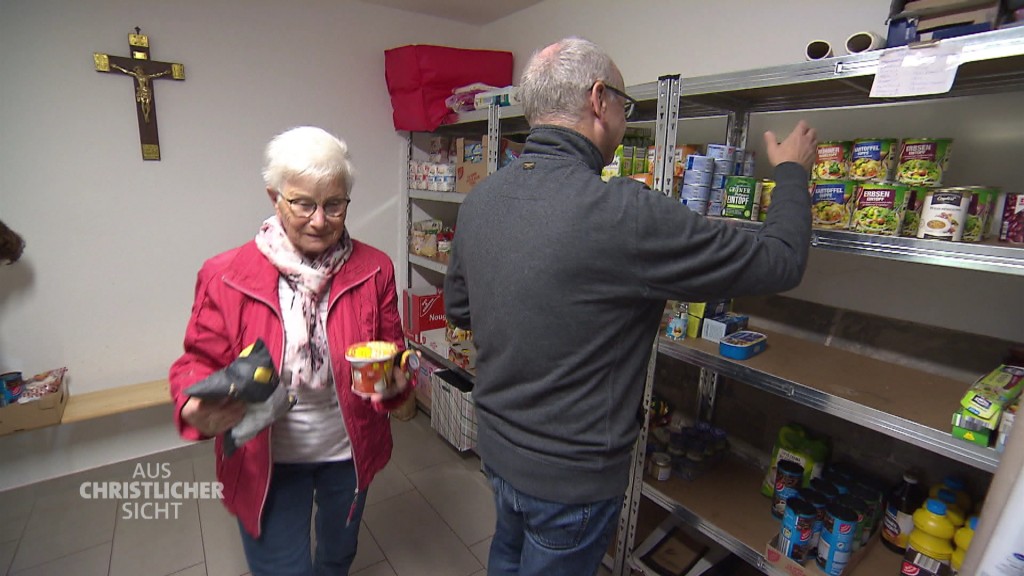 Foto: Ehrenamtliche Arbeit beim Projekt 