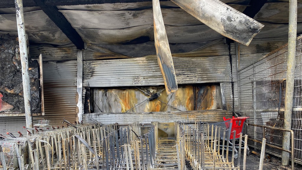 Foto: Supermarktbrand