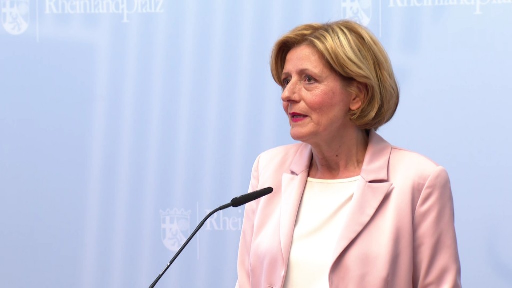 Pressekonferenz mit Malu Dreyer 