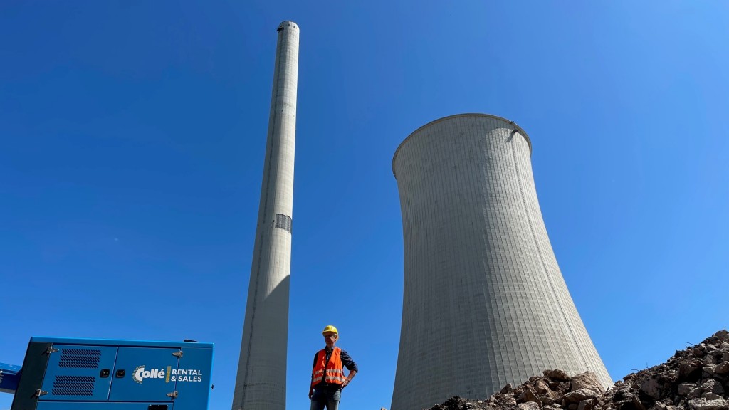 Das Kraftwerk in Ensdorf