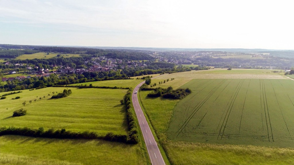 Das Biosphärenreservat Bliesgau (Luftaufnahme)