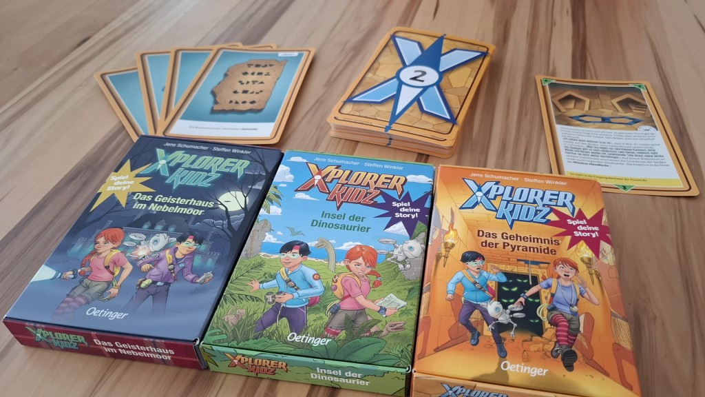 Das Spiel 'Xplorer Kidz'