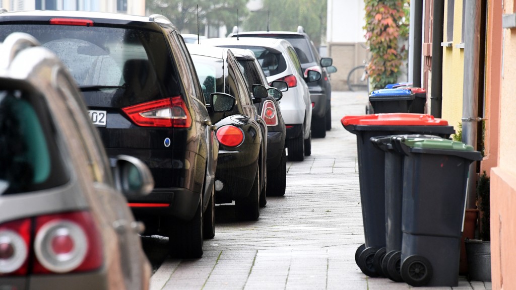 Parkende Autos