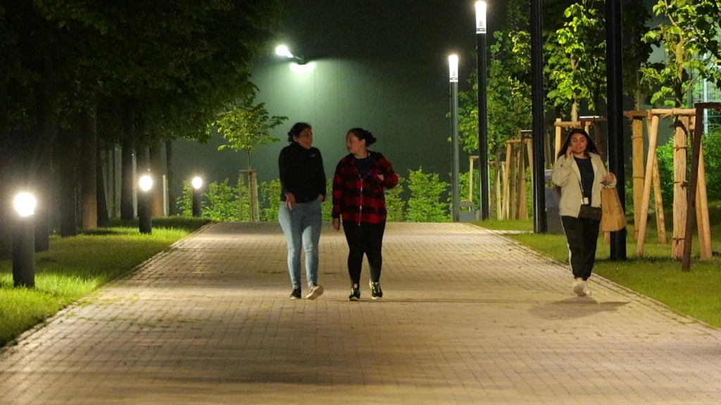 Nachtbeleuchtung in Neunkirchen