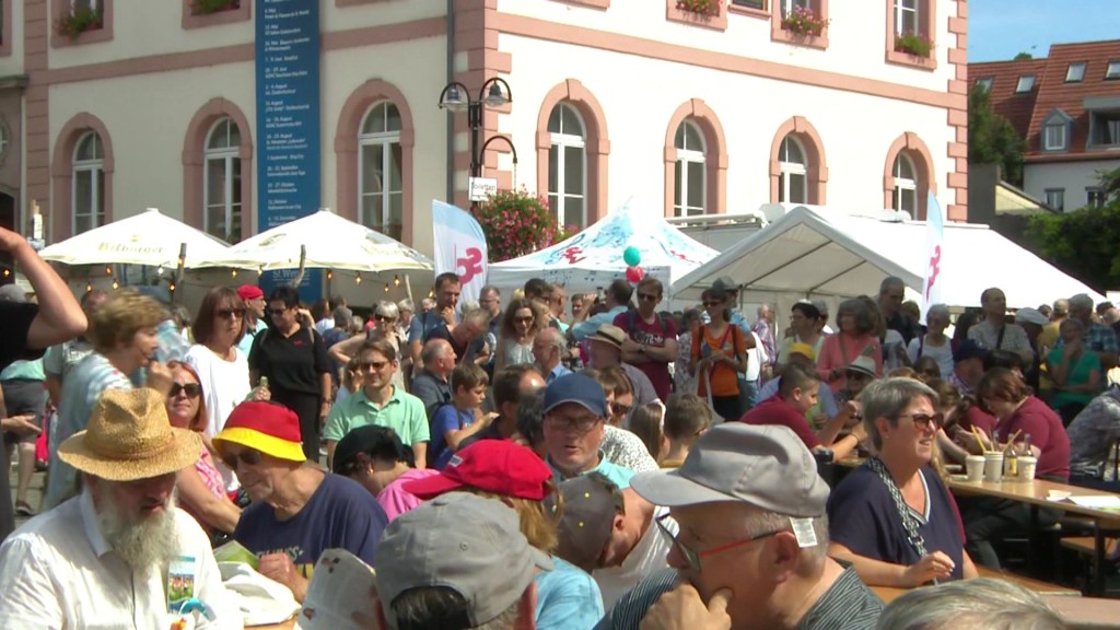 Publikum beim Sing City- Festival in St. Wendel 