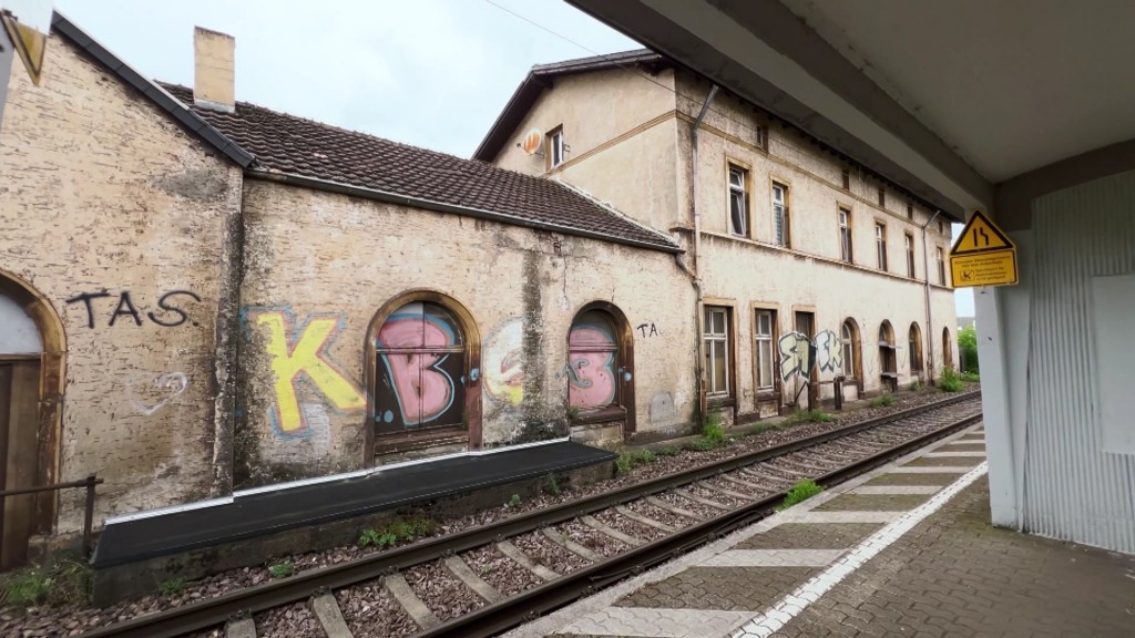 Foto: Der Bahnhof Ensdorf