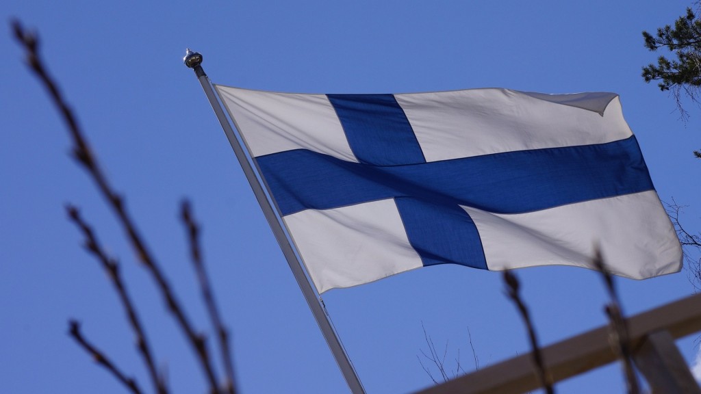 Finnische Flagge