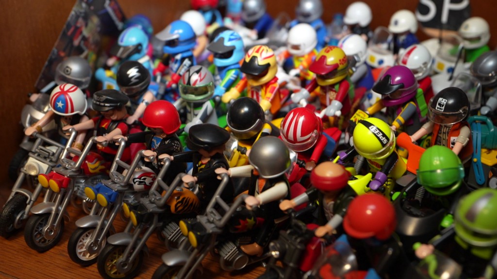 Foto: Die Playmobil-Biker-Gang