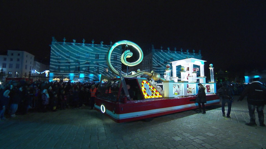 Foto: Nikolaus-Umzug in Nancy