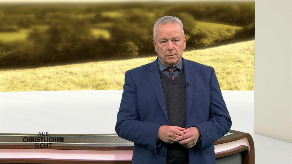 Foto: Moderator im Studio